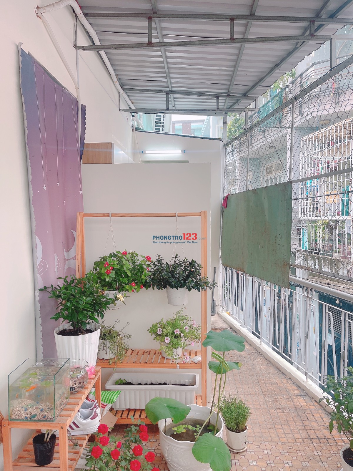 Cho thuê căn hộ dịch vụ full nội thất - Nơ Trang Long, Bình Thạnh