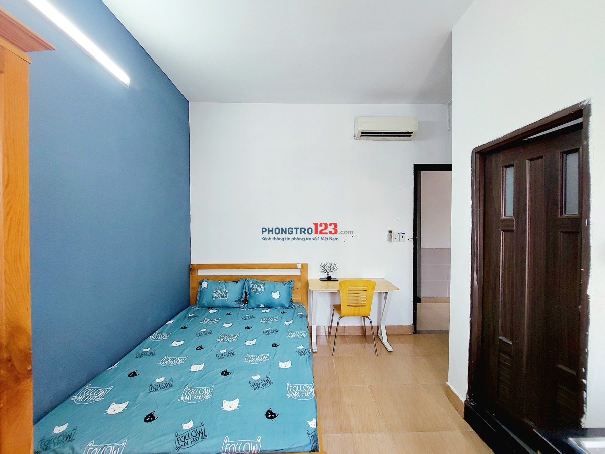 CHO THUÊ PHÒNG 25m2 FULL NỘI THẤT NGUYỄN THỊ THẬP, GẦN CHỢ TÂN MỸ