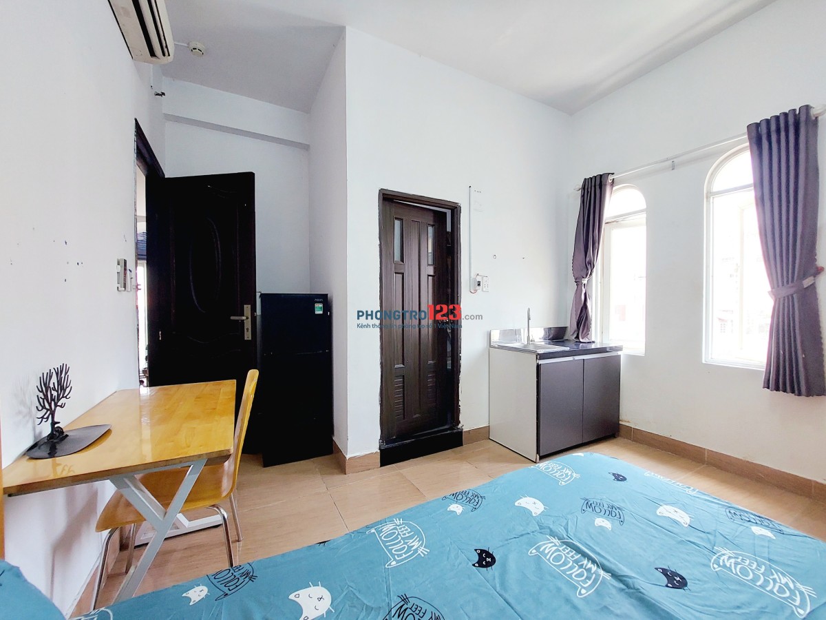 CHO THUÊ PHÒNG 25m2 FULL NỘI THẤT NGUYỄN THỊ THẬP, GẦN CHỢ TÂN MỸ