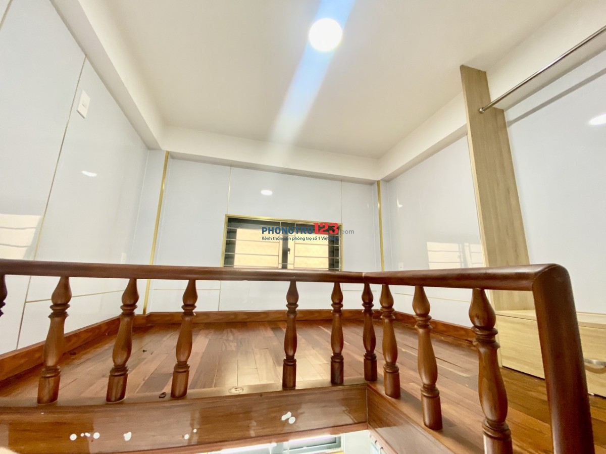 SIÊU PHẨM CĂN HỘ MỚI TINH TƯƠM, Nội Thất Gỗ cao cấp + Gác lửng, Thang máy