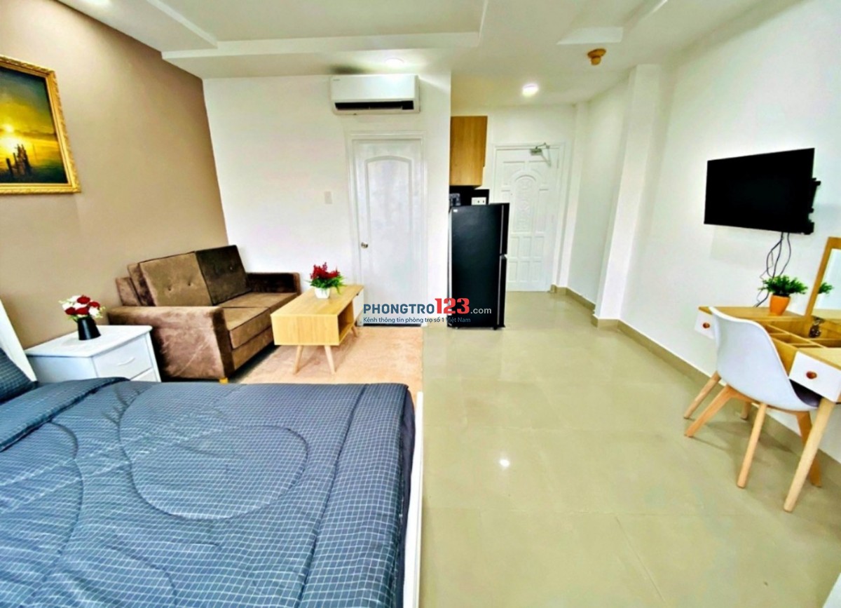 PHÒNG CỬA SỔ THOÁNG 30m2 LÊ VĂN SỸ, Q.3 FULL NỘI THẤT