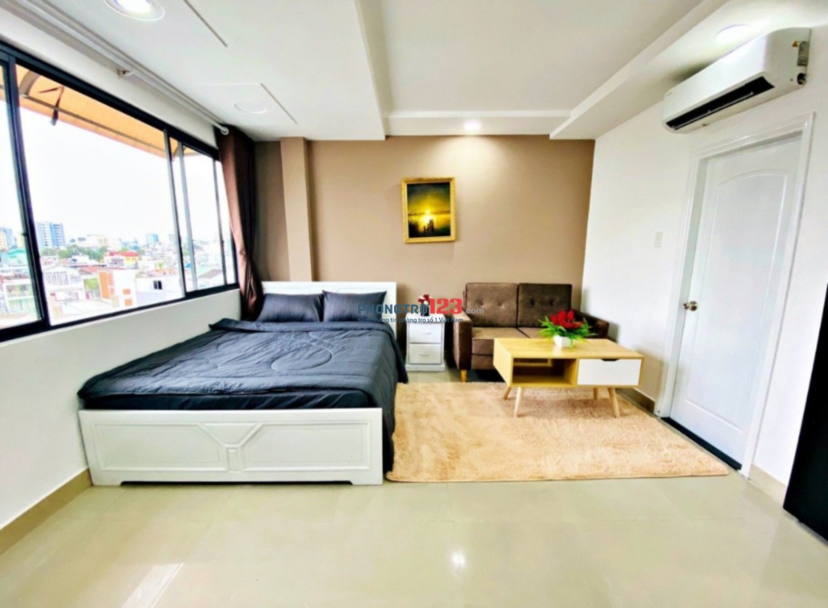 PHÒNG CỬA SỔ THOÁNG 30m2 LÊ VĂN SỸ, Q.3 FULL NỘI THẤT