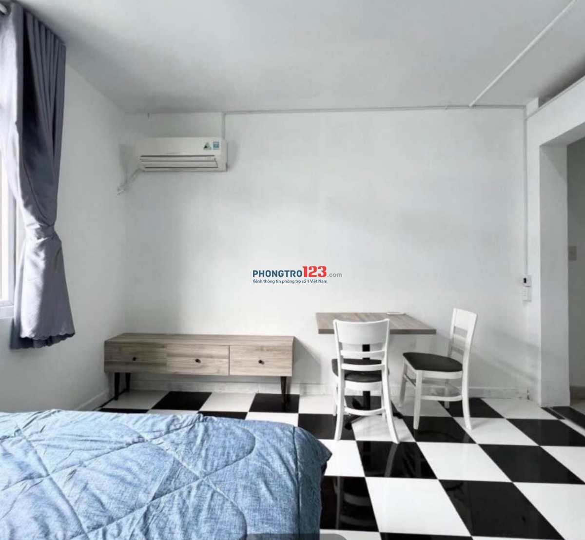 PHÒNG 30m2 CỬA SỔ CỐNG QUỲNH,QUẬN 1 ĐẦY ĐỦ TIỆN NGHI