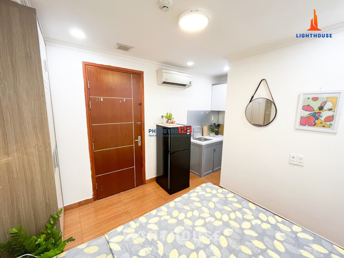 Phòng mini có nội thất trống sẵn ngay k300 tân bình