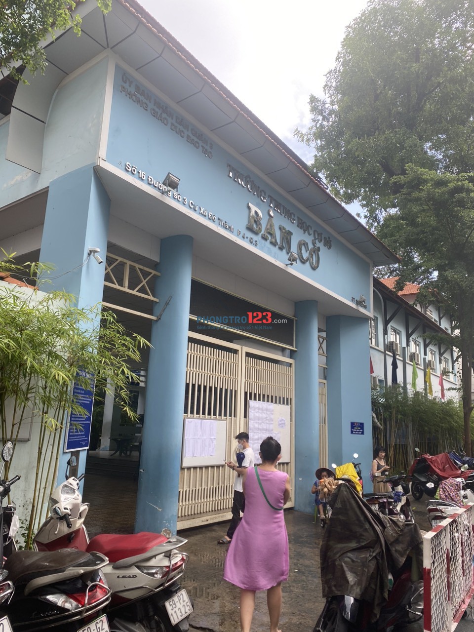 CHO THUÊ MẶT BẰNG CƯ XÁ ĐÔ THÀNH Q3 GIÁ RẺ