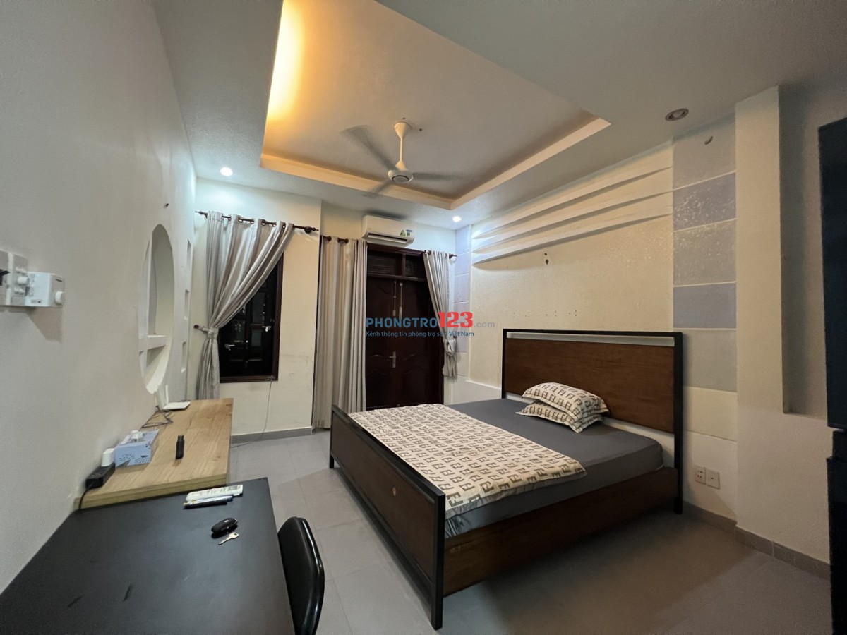 PHÒNG STUDIO 35M2, GIÁ MỀM CÓ BAN CÔNG RIÊNG, FULL NỘI THẤT Ở ĐƯỜNG SỐ 1, PHÚ MỸ, QUẬN 7