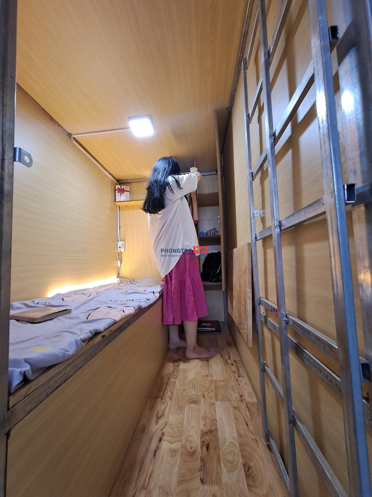 Sleepbox Xô Viết Nghệ Tĩnh Bình Thạnh, giá 1tr8 gần ĐH Hutech