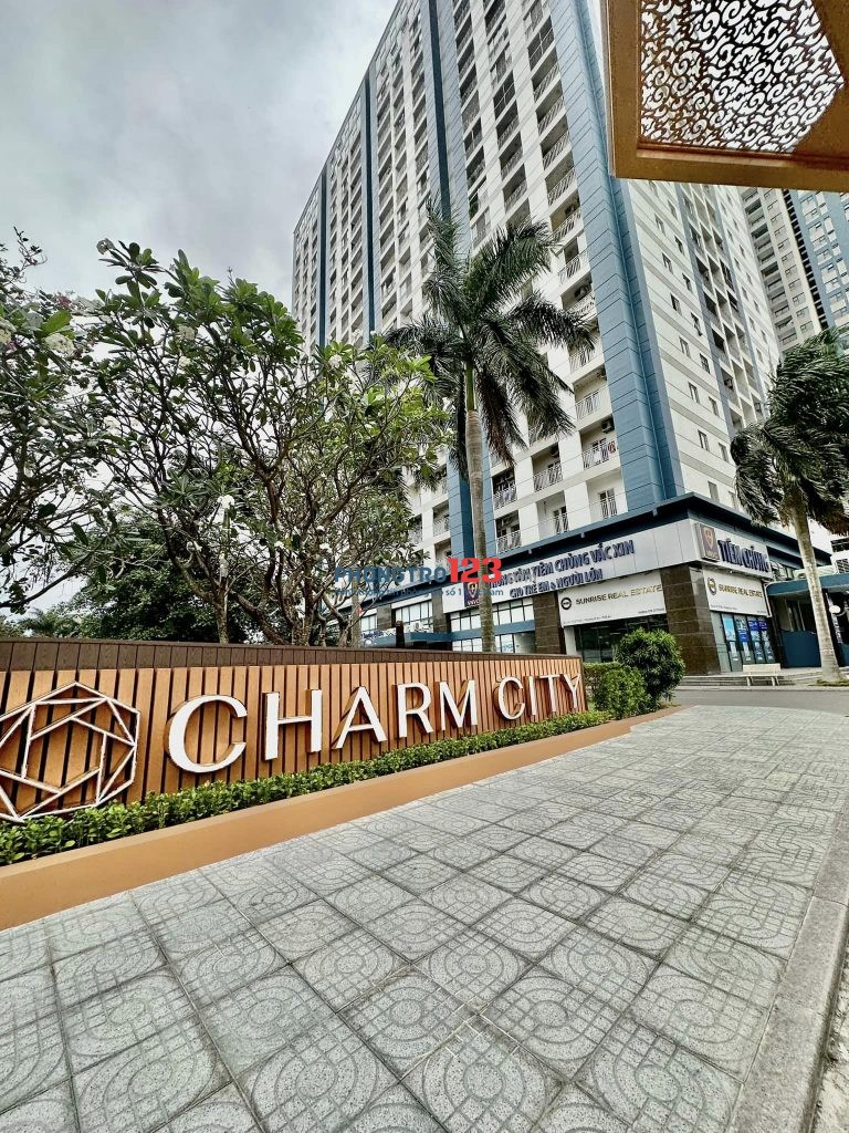 Căn hộ Charm City gía rẻ - 2PN2WC 70m2 nội thất cơ bản