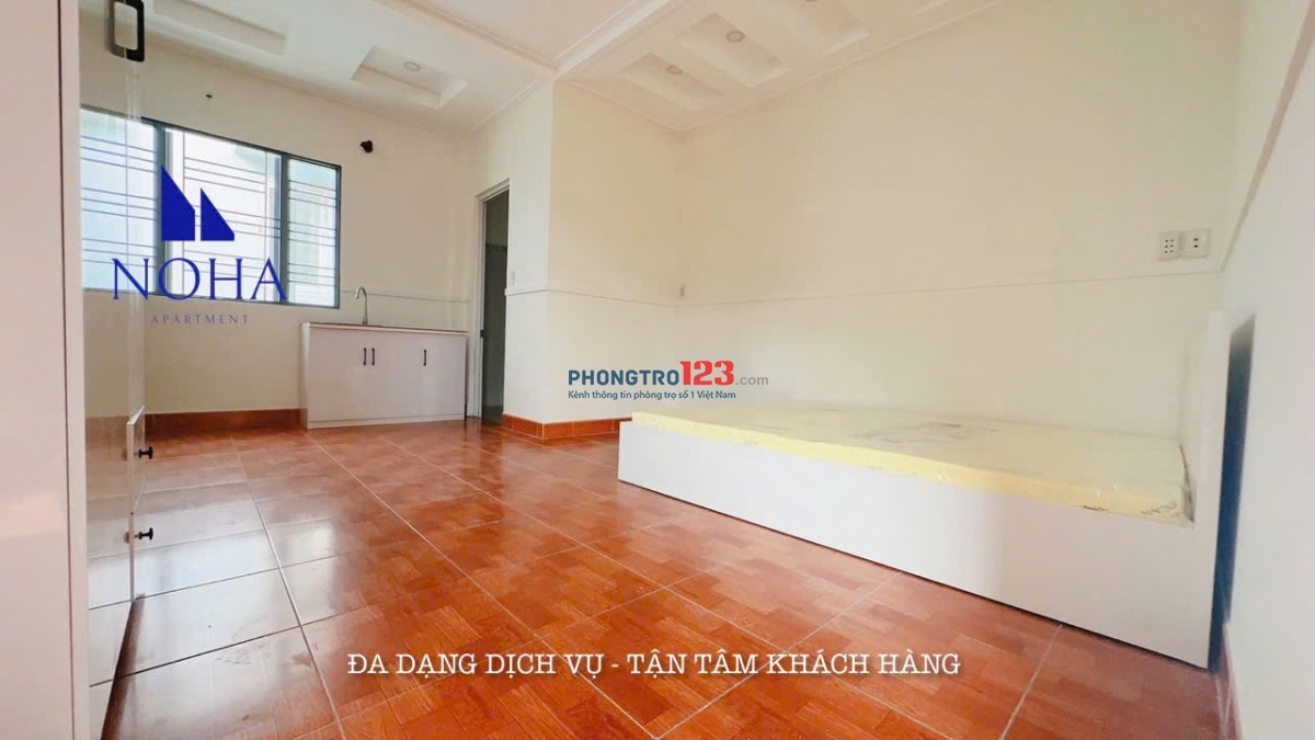 Cho Thuê Studio 2 Phòng Ngủ, Có Ban Công Rộng Thoáng, Rộng 60m2. Thích Hợp Ở Nhóm Bạn Hoặc Gia Đình.