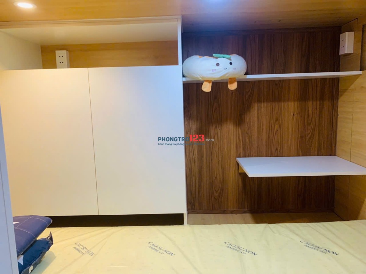 Cho thuê Ký Túc Xá Sleepbox Mới Q8, giá chỉ từ 1tr9