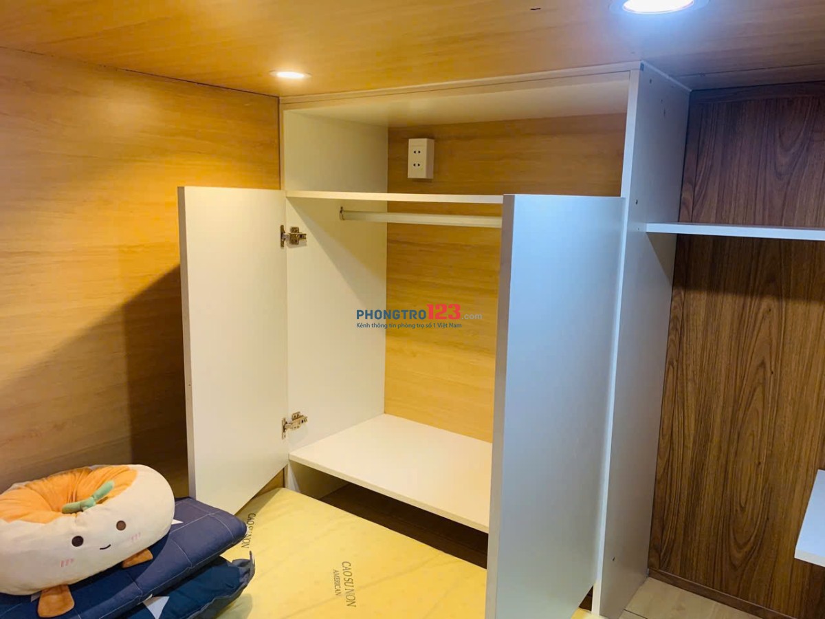 Cho thuê Ký Túc Xá Sleepbox Mới Q8, giá chỉ từ 1tr9