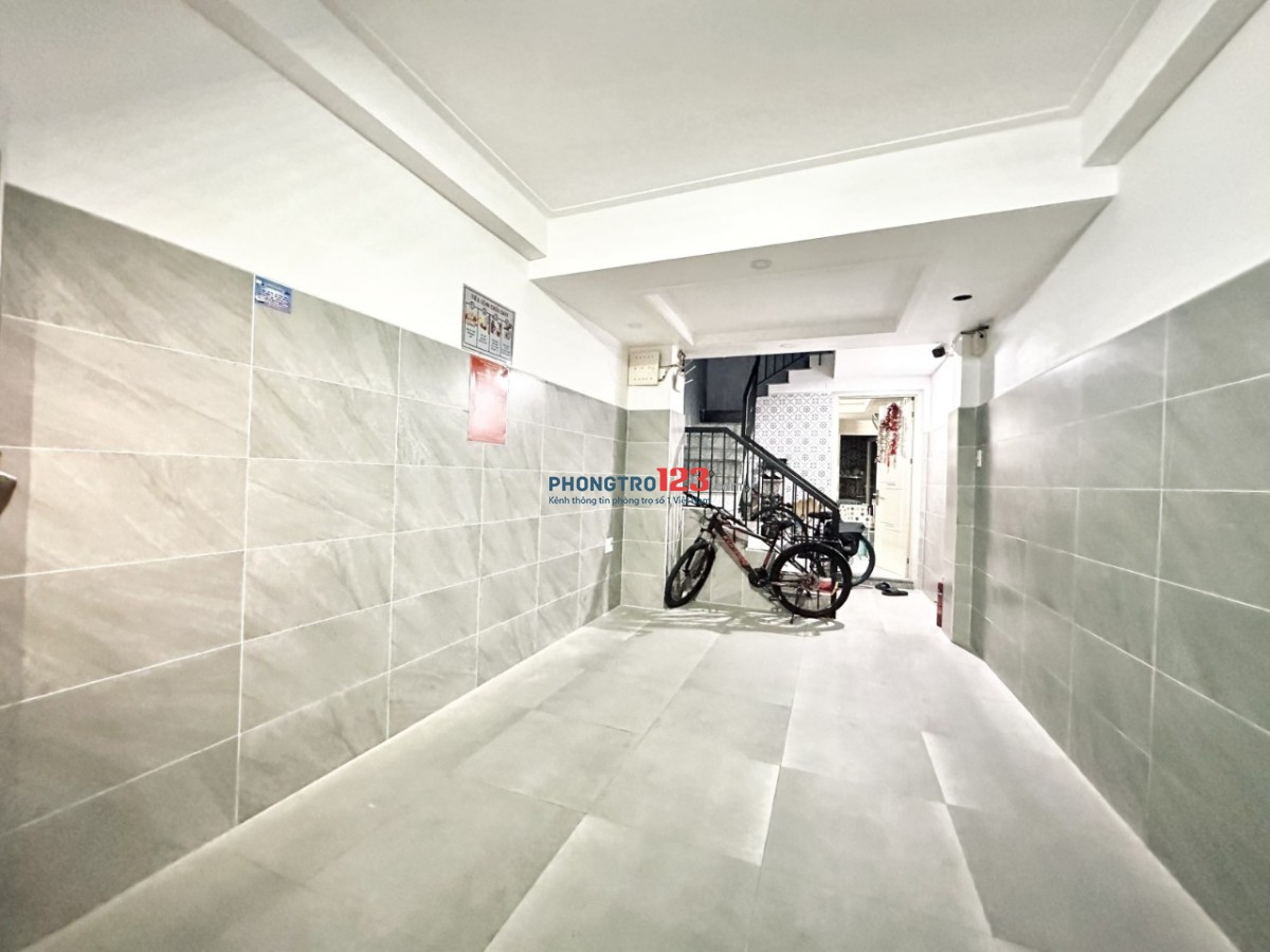 Cho Thuê Phòng Q Bình Thạnh.fuff nội thất cao cấp.mới keng 100% tolet riêng ban công.4tr3