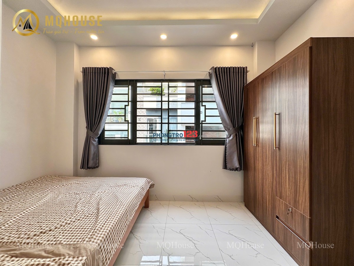 Cho Thuê Căn Hộ Cao Cấp, Full Nội thất Gần Ngã Tư Bốn Xã