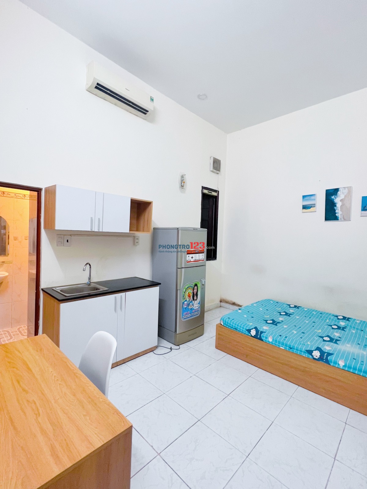 Cho Thuê Phòng Trọ Studio Cao Cấp, Full Nột Thất Gần Đại Học Văn Hiến