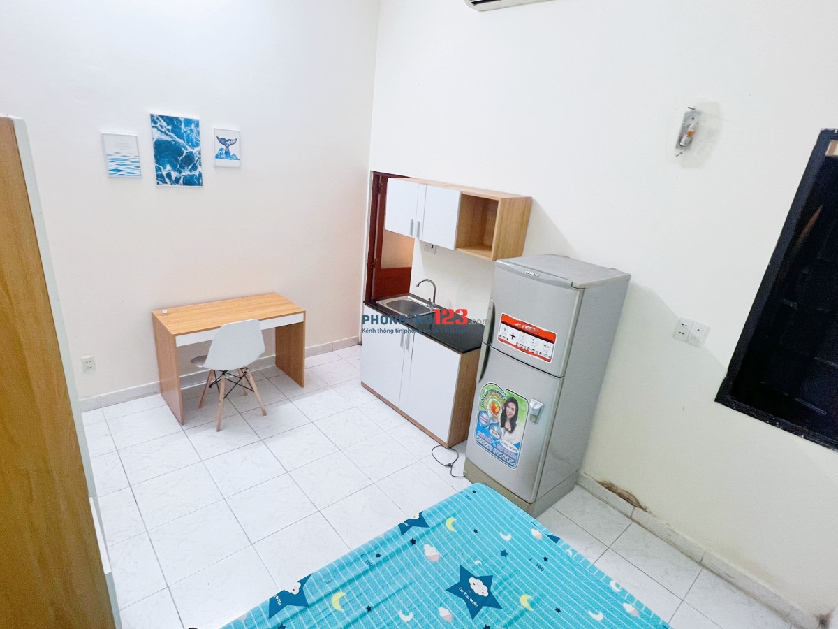 Cho Thuê Phòng Trọ Studio Cao Cấp, Full Nột Thất Gần Đại Học Văn Hiến