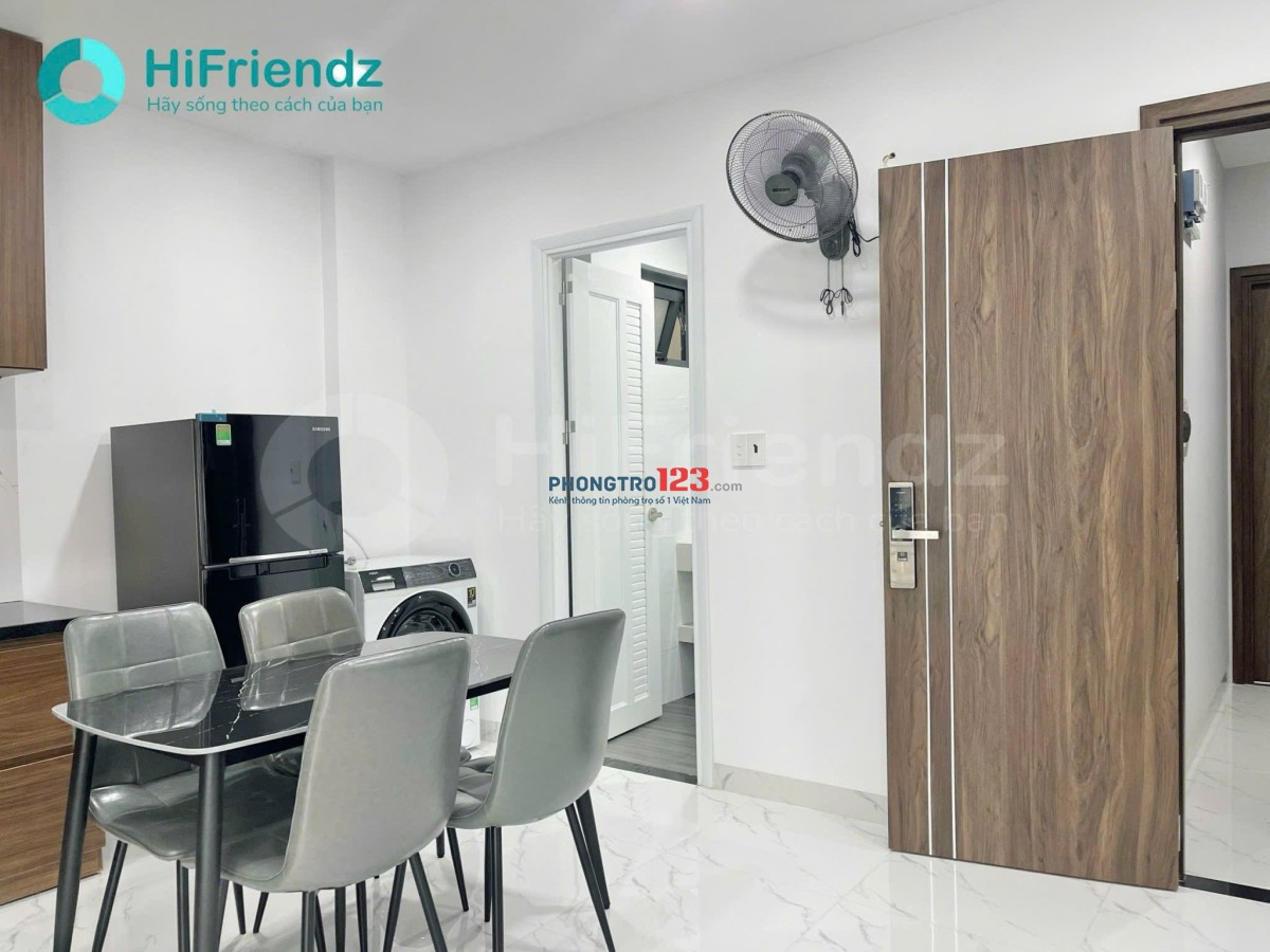 Căn Hộ 1 Phòng Ngủ Ban Coll Full Nội Thất Quận 2