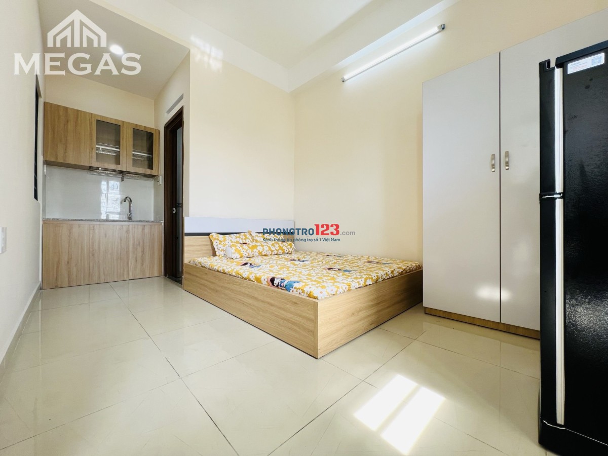 CĂN HỘ STUDIO MÁY LẠNH, CÓ CỬA SỔ, BAN CÔNG MÁT MẺ Ở TRUNG MỸ TÂY, QUẬN 12