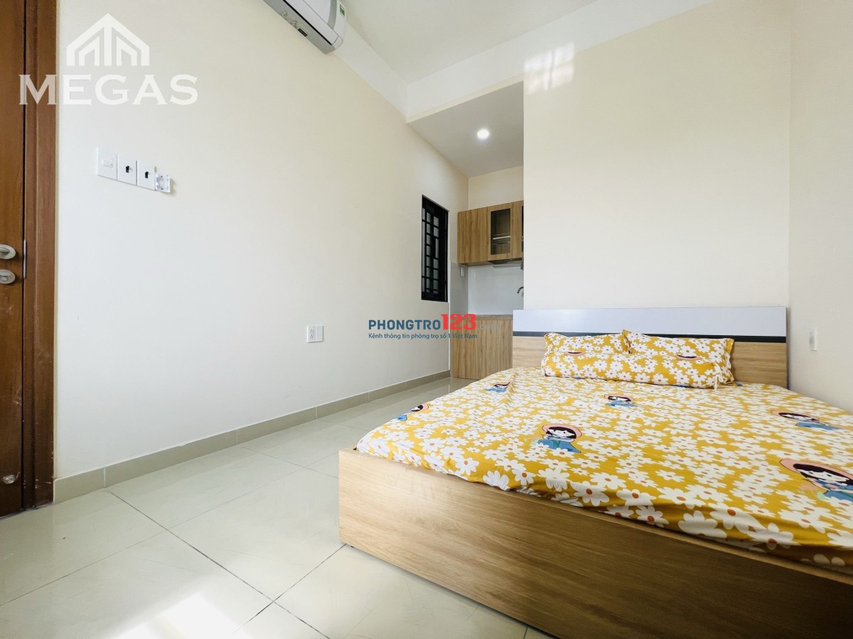 CĂN HỘ STUDIO MÁY LẠNH, CÓ CỬA SỔ, BAN CÔNG MÁT MẺ Ở TRUNG MỸ TÂY, QUẬN 12