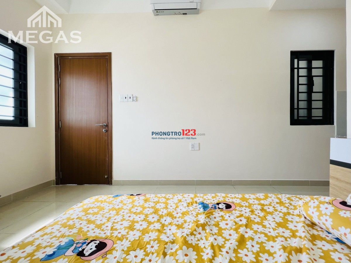 CĂN HỘ STUDIO MÁY LẠNH, CÓ CỬA SỔ, BAN CÔNG MÁT MẺ Ở TRUNG MỸ TÂY, QUẬN 12