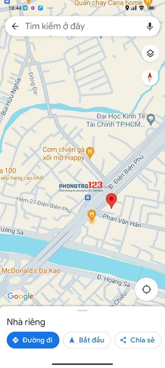 Cho Thuê Mặt Bằng, Mặt Tiền 14m - Diện Tích 380m2 - 56 Điện Biên Phủ, P 17, Q Bình Thạnh