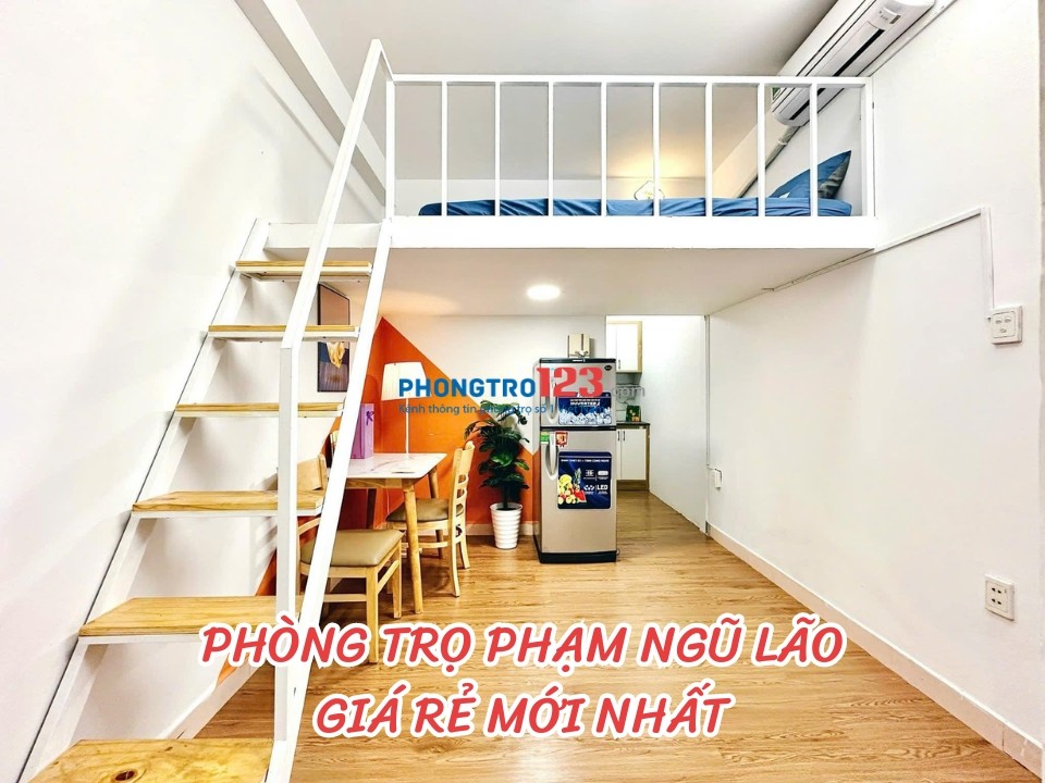 Cho thuê phòng trọ phường Phạm Ngũ Lão, Quận 1