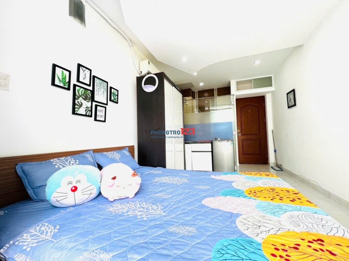 Phòng trọ 24m2, Full nội thất, đường Trần Văn Đang, P11, Quận 3