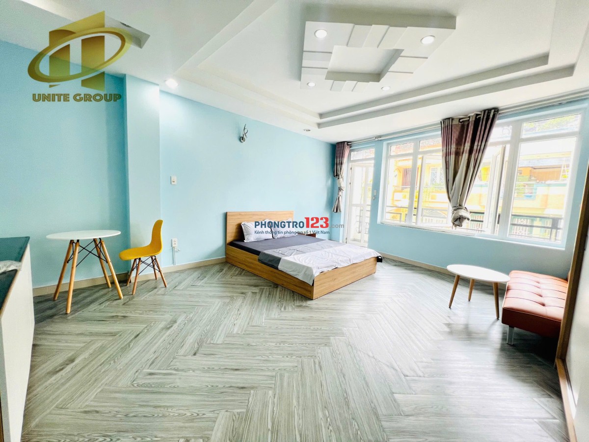 CĂN HỘ STUDIO BAN CÔNG LỚN FULL NỘI THẤT 40M2 ĐƯỜNG CÙ LAO QUẬN PHÚ NHUẬN GẦN PHAN XÍCH LONG, PHAN ĐĂNG LƯU