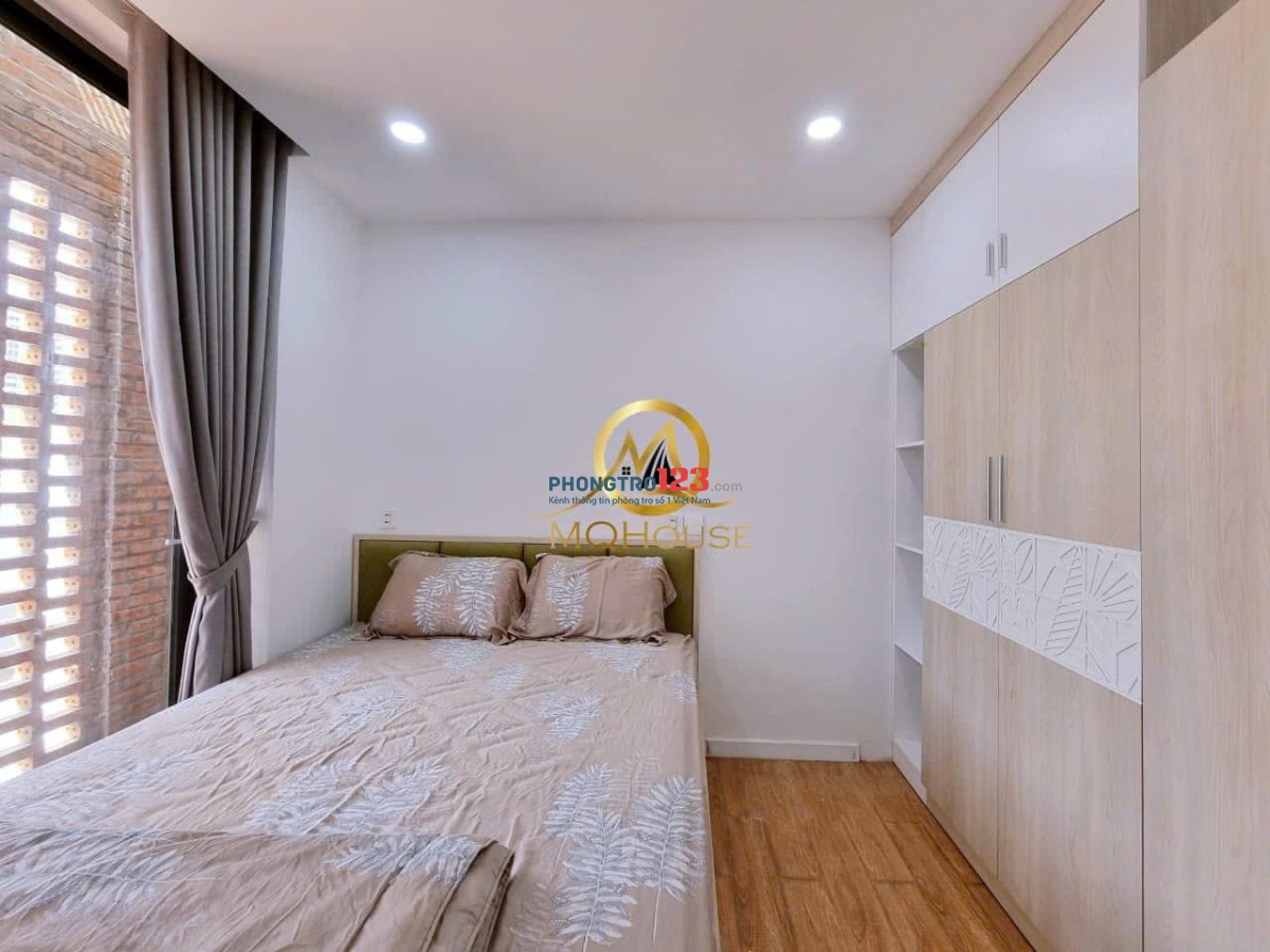 Phòng full nội thất STUDIO BAN CÔNG QUẬN 3