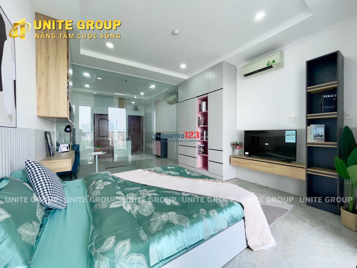 Căn hộ 1 PN 40m2 cho thuê - View thành phố