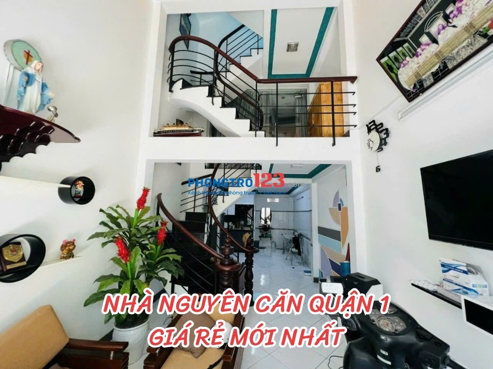 Cho thuê nhà nguyên căn Quận 1