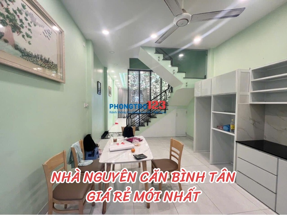 Cho thuê nhà nguyên căn Quận Bình Tân