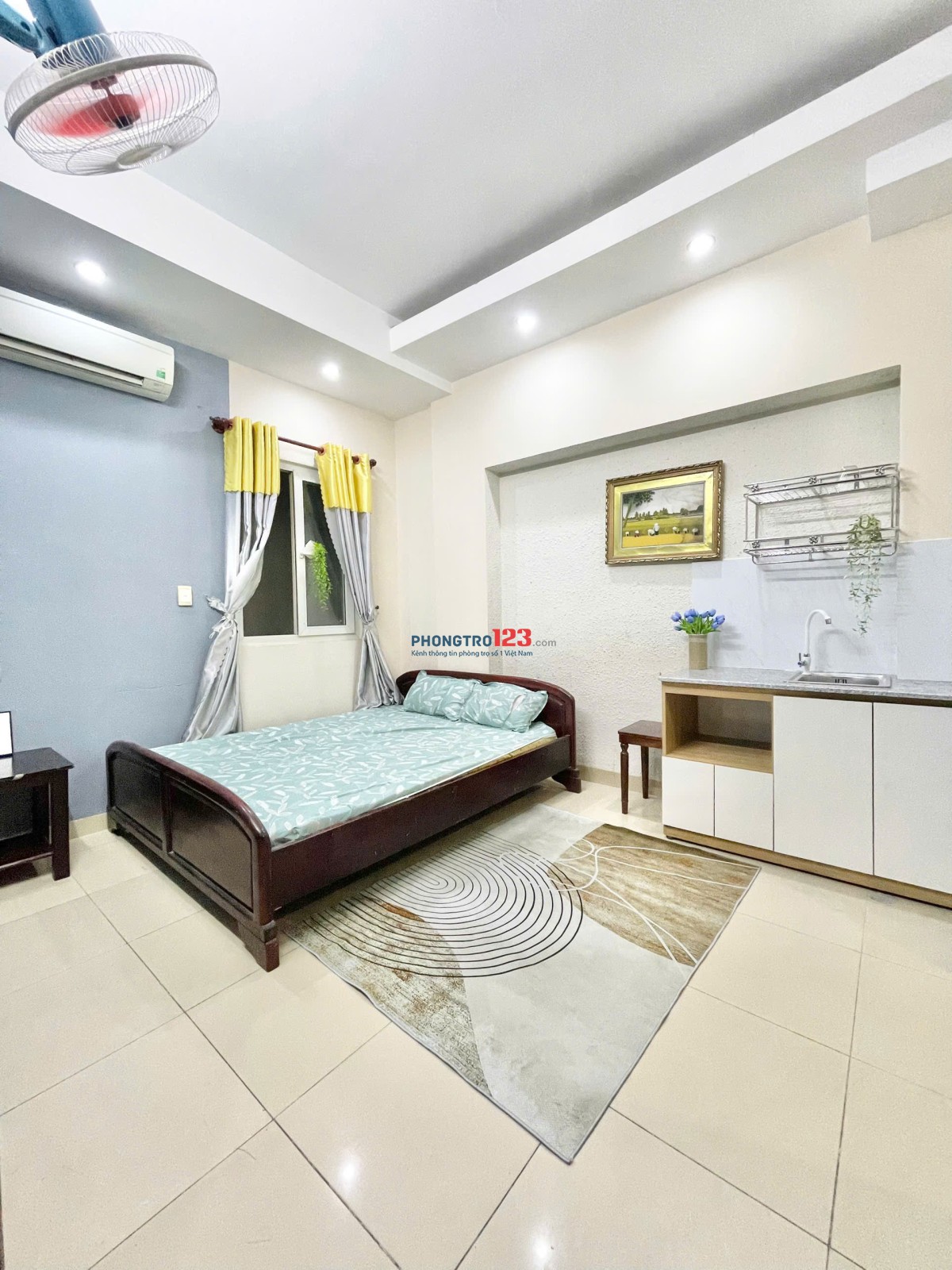 Cho thuê CHDV cao cấp 550 Trường Chinh, Full nội thất, chỉ 3tr3/tháng