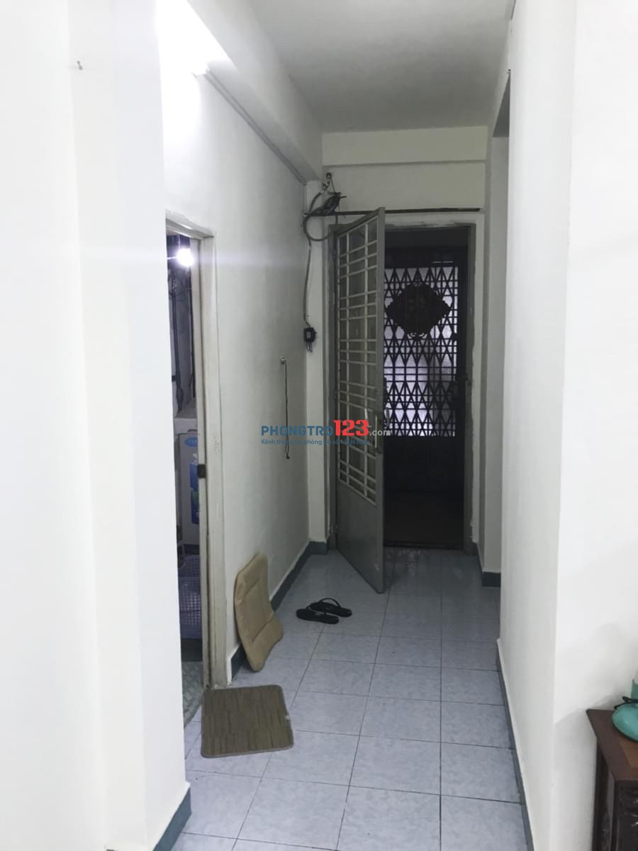 Chung cư Vũ Huy Tấn, P3, Bình Thạnh 60m2, 2pn, 1wc, 7,5tr