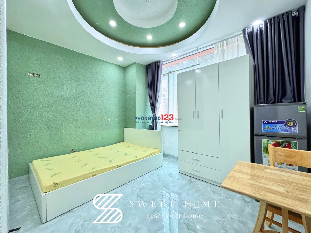 Căn hộ full nội thất 1PN tách bếp, Studio