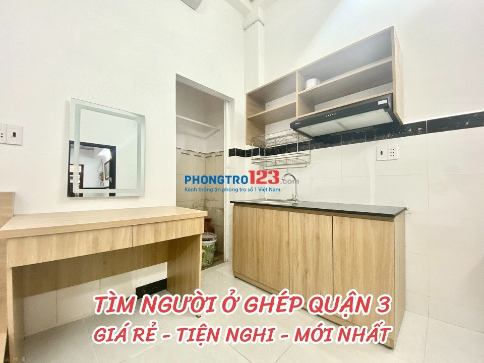 Tìm người ở ghép Quận 3