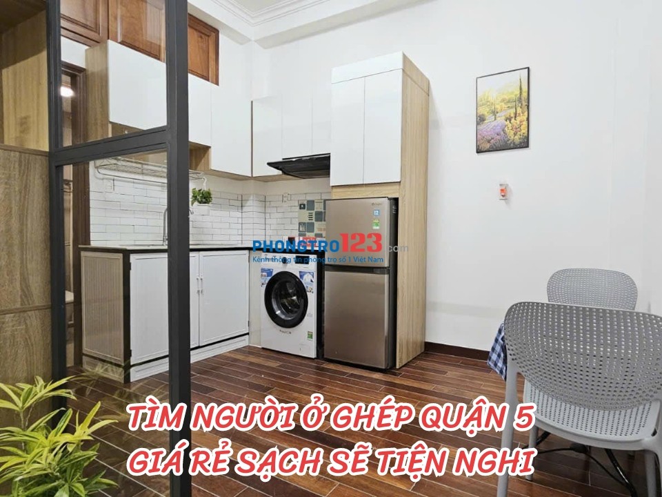 Tìm người ở ghép Quận 5