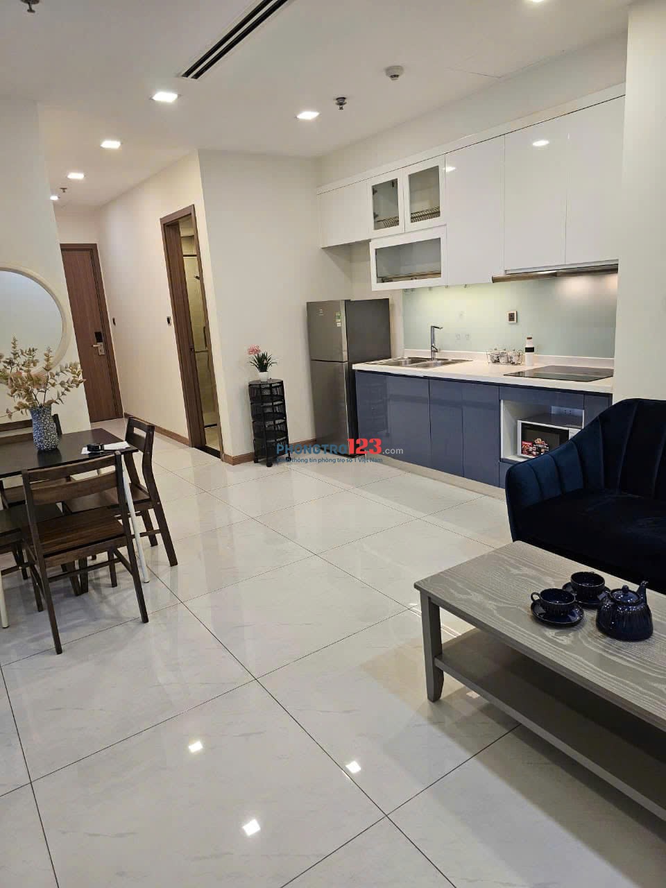 Cho thuê Chung Cư Mỹ Vinh,P6,Quận 3 105m2, 3pn, 2wc, NT, 18tr