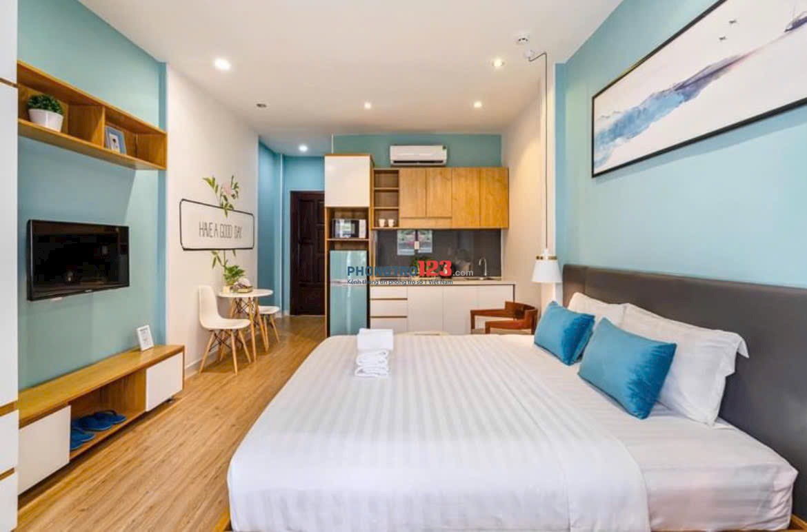 Cho thuê căn hộ 35m² mới 100%,Ban công, sang trọng, full nội thất tại Bình Thạnh – Không gian sống đẳng cấp.