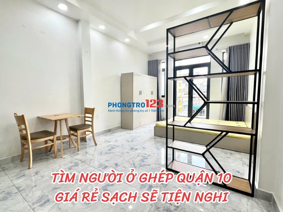 Tìm người ở ghép Quận 10