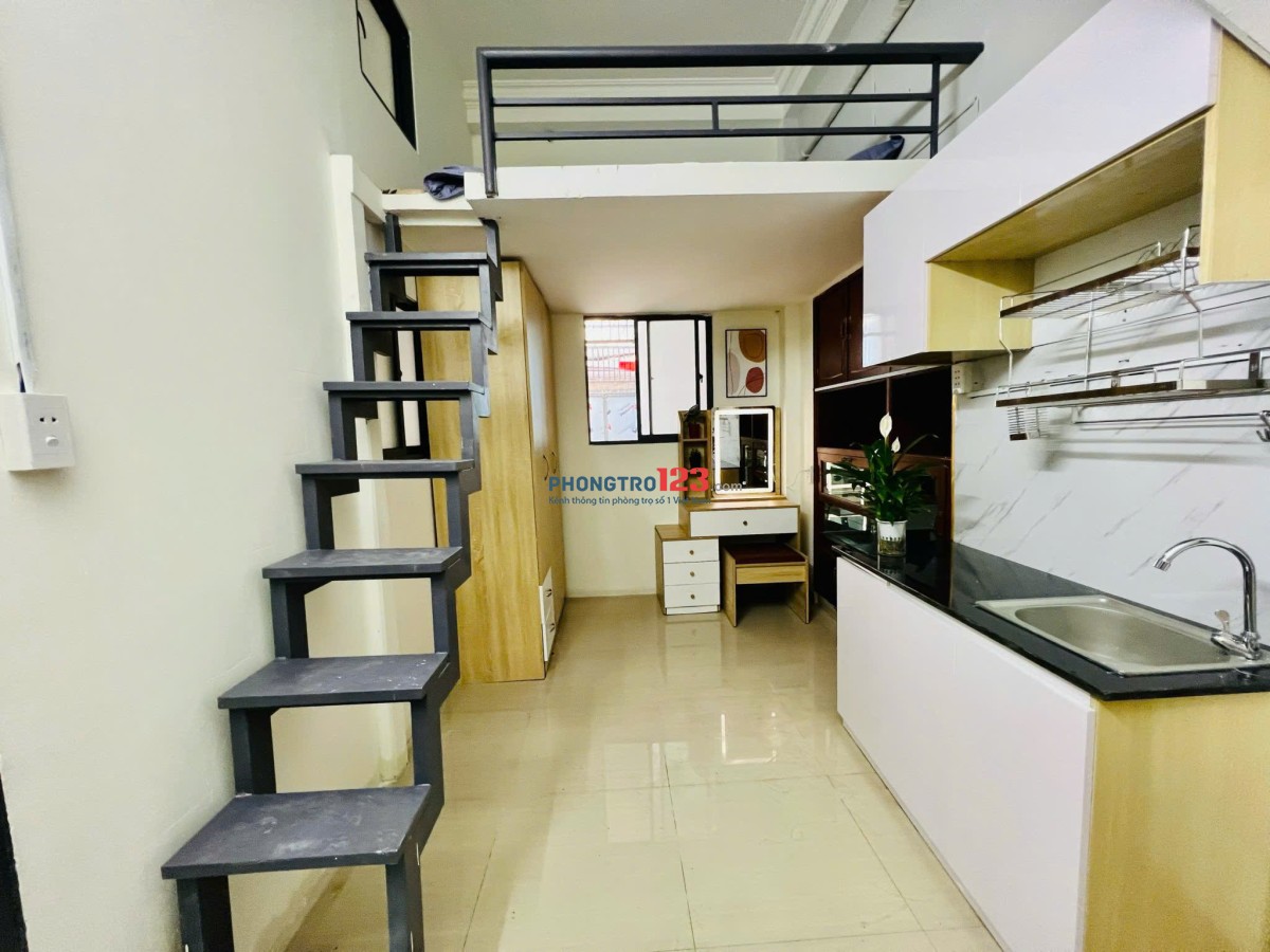 TRỐNG SẴN DUPLEX FULL NỘI THẤT - MÁY GIẶT RIÊNG - SIÊU ĐẸP TẠI QUẬN 3