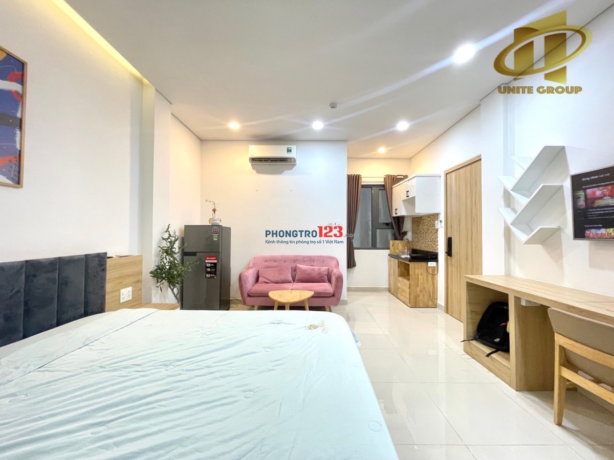 STUDIO FULL NỘI THẤT, TÔN THẤT THUYẾT, Q4 GẦN CẦU TÂN THUẬN, NHÀ THỜ GIÁO XỨ XÓM CHIẾU