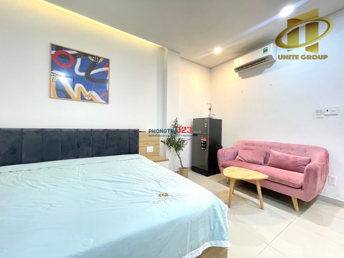 STUDIO FULL NỘI THẤT, TÔN THẤT THUYẾT, Q4 GẦN CẦU TÂN THUẬN, NHÀ THỜ GIÁO XỨ XÓM CHIẾU