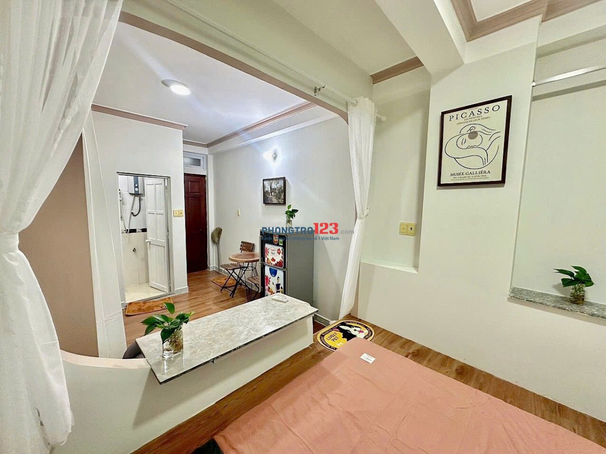 Căn Hộ Studio Cho Thuê Tại Nguyễn Công Hoan, P.17, Phú Nhuận – Vị Trí Trung Tâm, Full Nội Thất!