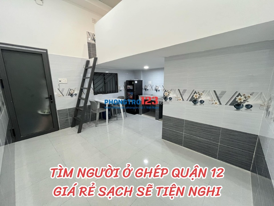 Tìm người ở ghép Quận 12