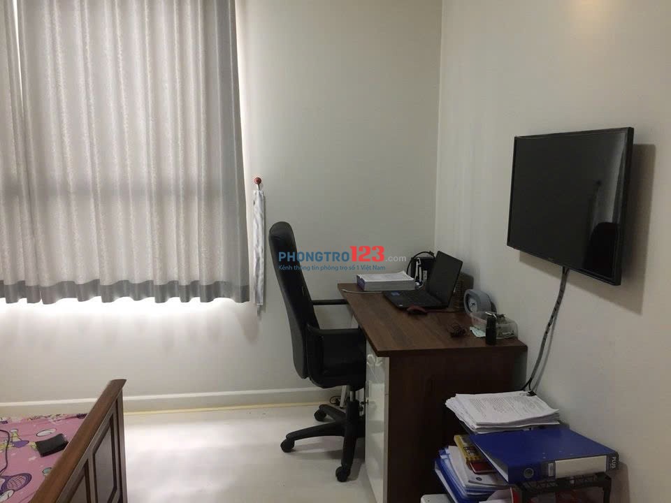 Chung cư Screc Tower, Trường Sa, Quận 3: 70m2, 2p ngủ,2wc giá 14tr