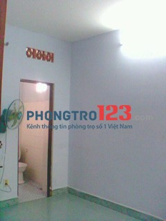 Cho thuê phòng trọ quận bình thạnh giáp quận 1, 12m2 ,đường phan văn hân