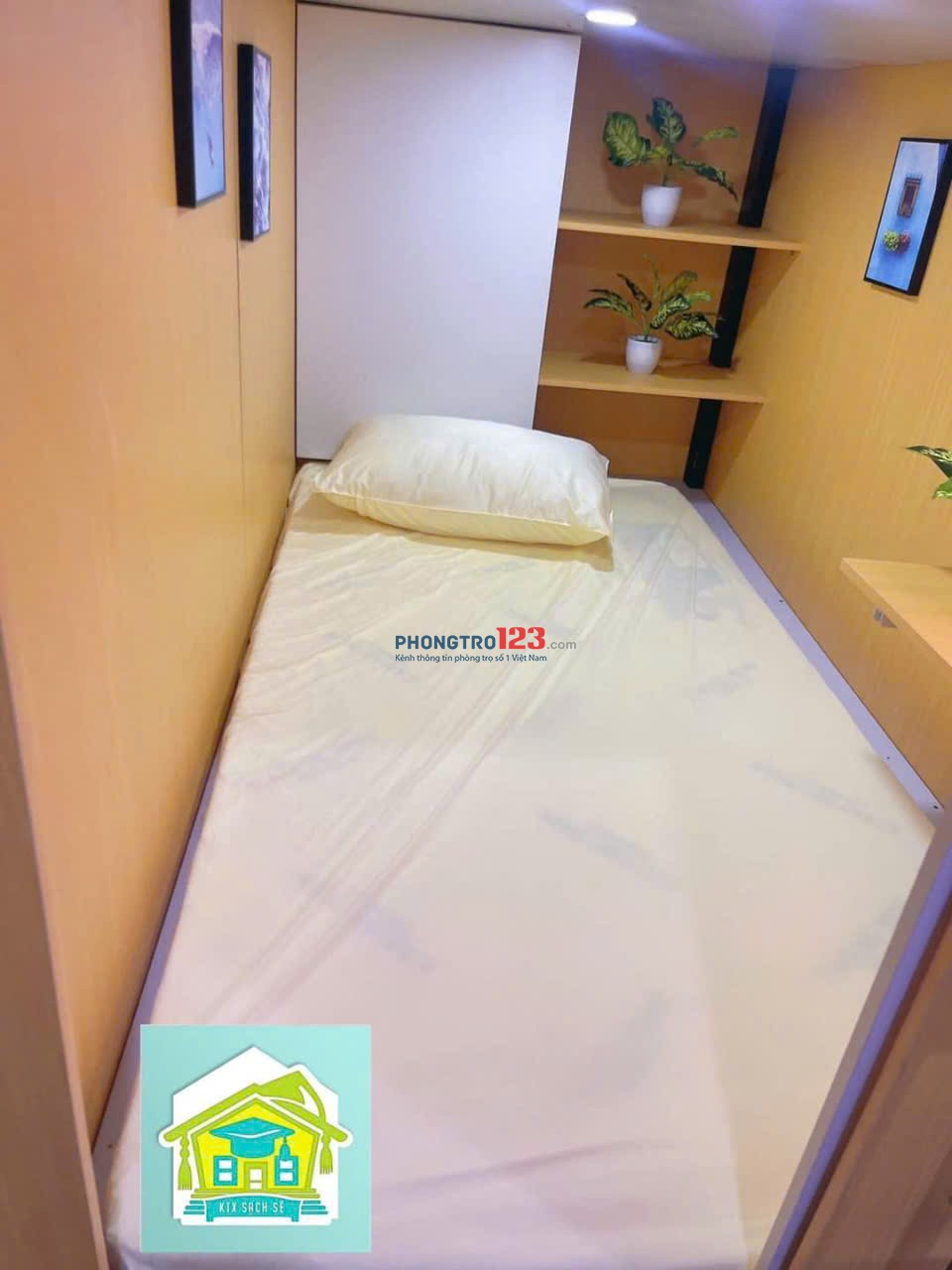 sleepbox ký túc xá trong Vinhome Q9 có hồ bơi, gym , giá trọn gói 1tr9