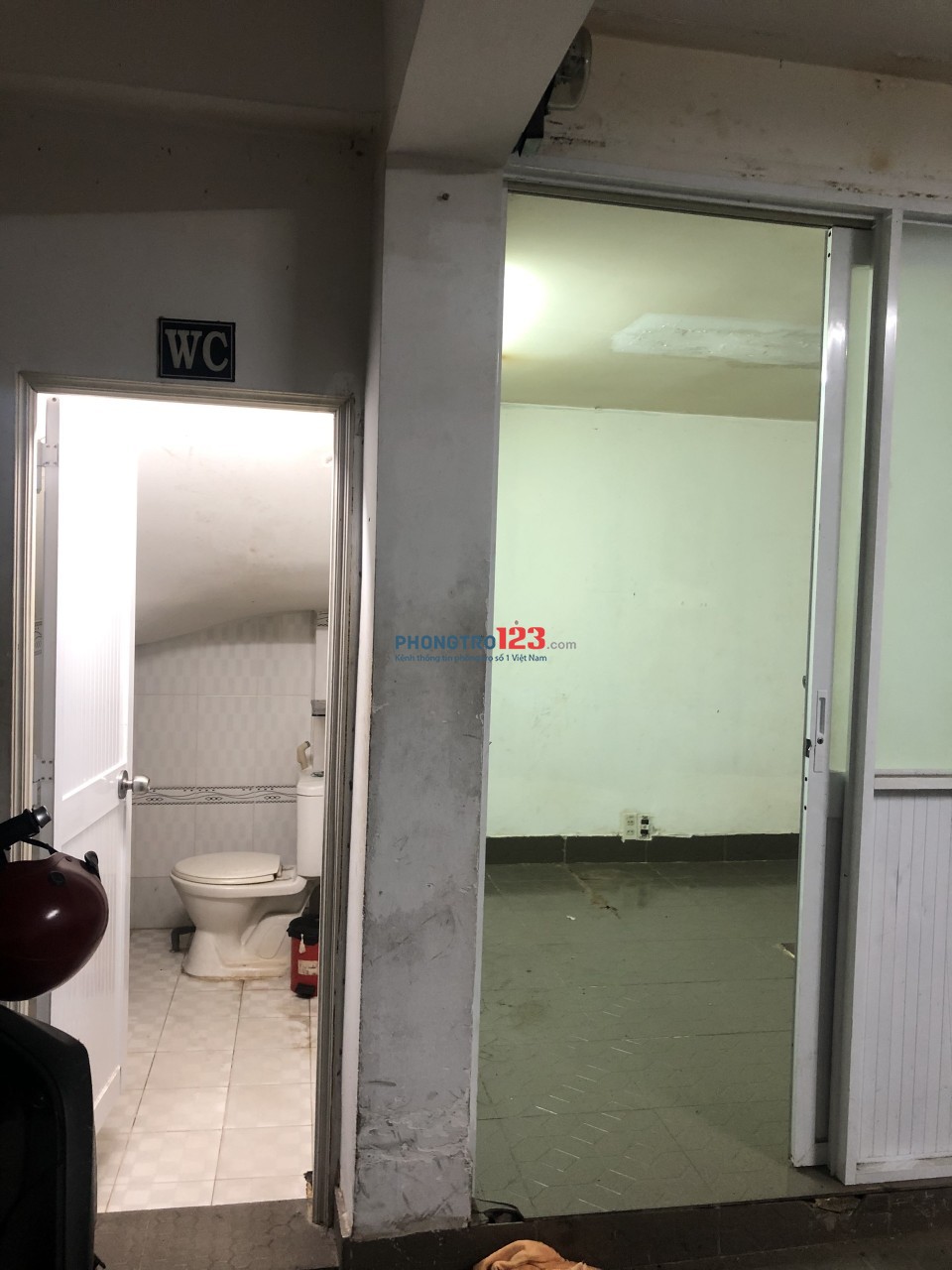 CHO THUÊ PHÒNG 1.7tr /Tháng, QUẬN BÌNH THẠNH, Gần chợ Bà chiểu 200m, 10m2, WC riêng