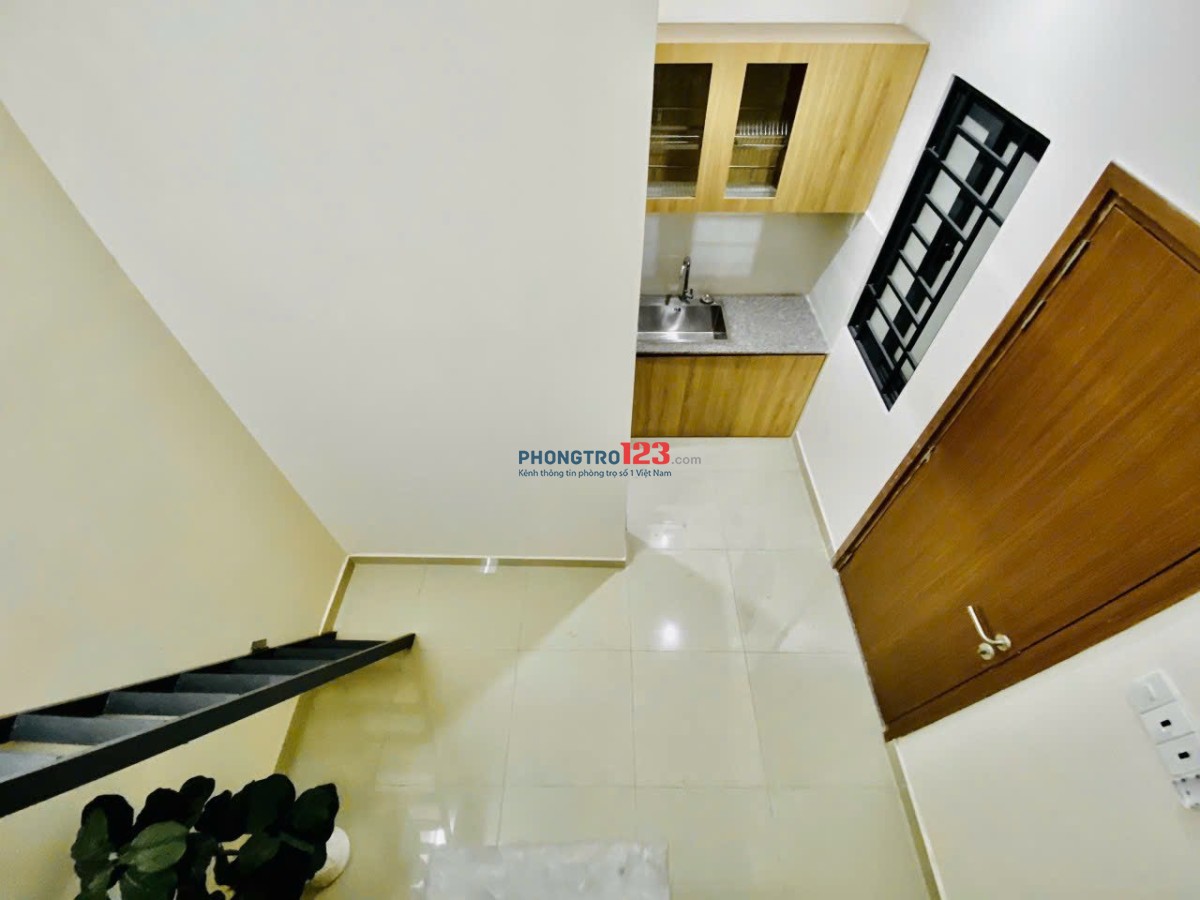 DUPLEX - STUDIO FULL NỘI THẤT GẦN CVPM QUANG TRUNG