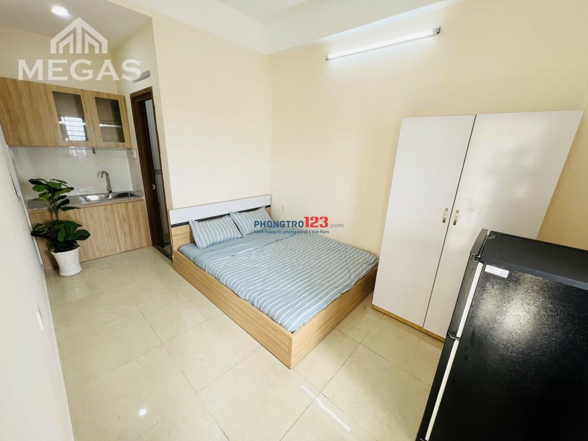 DUPLEX - STUDIO FULL NỘI THẤT GẦN CVPM QUANG TRUNG